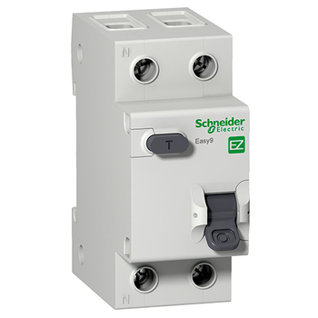 Дифференциальный автоматический выключатель Schneider Electric EASY 9 1P+N 32А 30мА C AC 4,5 кА - Электрика, НВА - Модульное оборудование - Дифференциальные автоматы - Магазин электрооборудования для дома ТурбоВольт