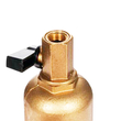 Магистральный фильтр Гейзер Бастион 7508165201 с манометром для холодной и горячей воды 1/2 - Фильтры для воды - Магистральные фильтры - Магазин электрооборудования для дома ТурбоВольт
